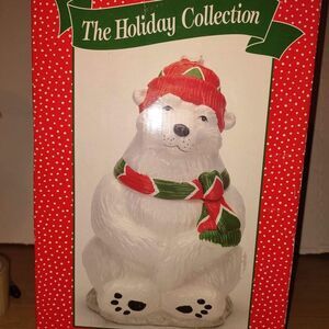 Icicles, The Polar Bear Cookie Jar by The Cook's Bazaar In Original Box